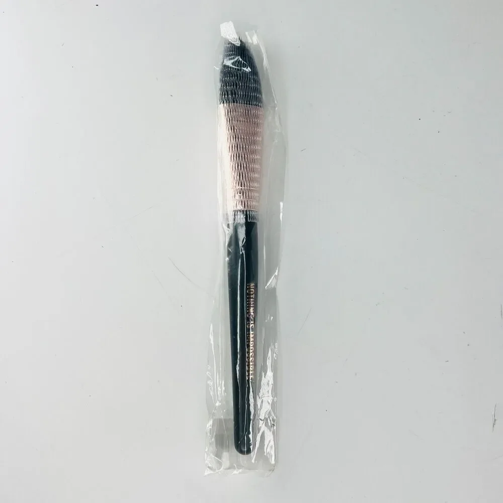 RealHer Foundation 04 Vegan Liquid Creme Powder MakeUp Brush Black Sealed New